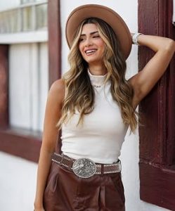 How to Style Western Belt Buckles for a Modern Boho Cowgirl Look