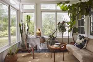 Where to Place Tall Artificial Plants for Indoors to Make a Room Look Bigger